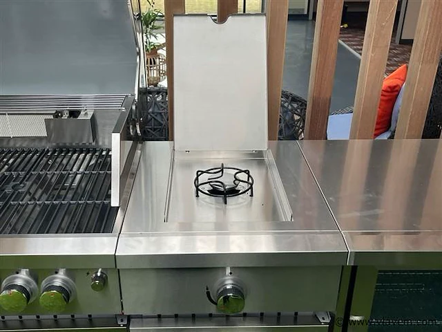 Gasbarbecue buitenkeuken - 6 branders - afbeelding 9 van  10