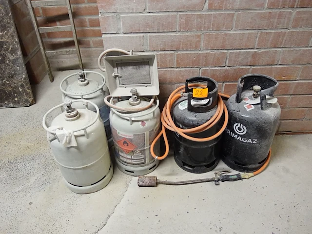 Gasbrander + gasverwarming - afbeelding 2 van  3