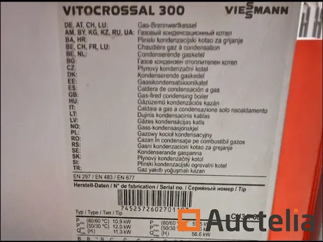 Gascondensatie verwarmingsketel viessmann vitocrossal 300 - afbeelding 8 van  8