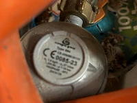 Gasfles en 2 branders + kabel - afbeelding 3 van  3