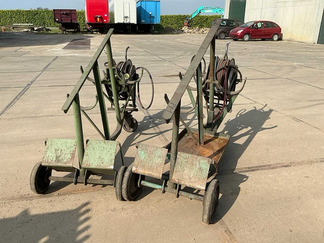 Gasflessenkar met lasdarm op haspel (2x) - afbeelding 5 van  7