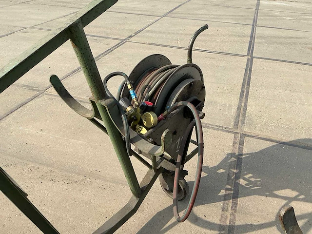 Gasflessenkar met lasdarm op haspel (2x) - afbeelding 7 van  7