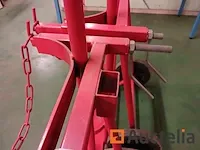 Gasflessenwagen rood volle banden, 2 stuks - afbeelding 6 van  10