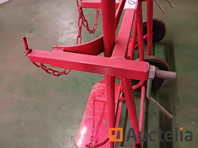 Gasflessenwagen rood volle banden, 2 stuks - afbeelding 7 van  10