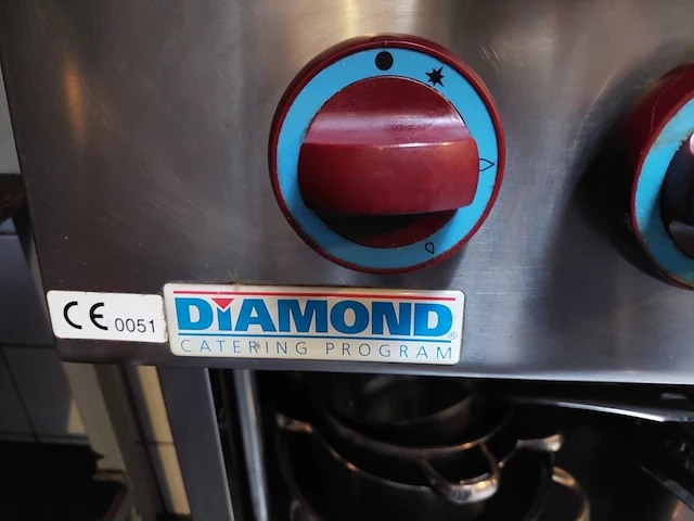 Gasfornuis diamond - afbeelding 3 van  4