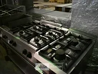 Gasfornuis met 6 bekken en grill - afbeelding 2 van  3