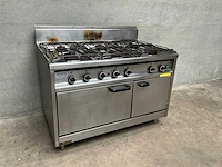 Gasfornuis voorzien van oven - afbeelding 1 van  7