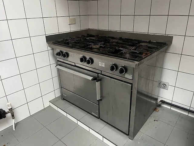 Gasfornuisblok 6pit, werking ongekend - afbeelding 3 van  5