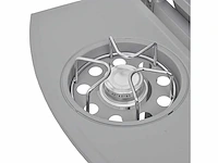 Gasgrill 4 + 1 kookzone zilver - afbeelding 8 van  10
