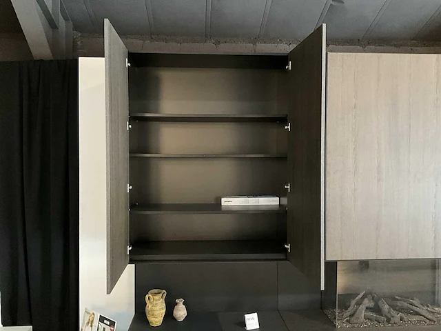 Gashaard kalfire igreen l 1050/735 incl. haardwand (modulair) - afbeelding 8 van  10