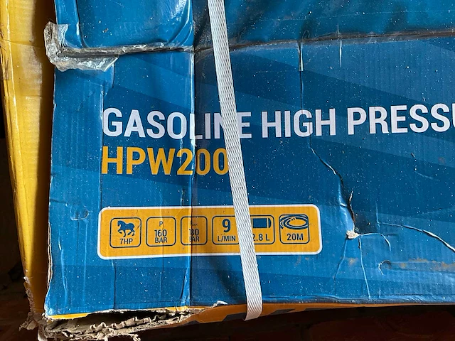 Gasoline swedic pressure wasser hpw200 - afbeelding 2 van  5