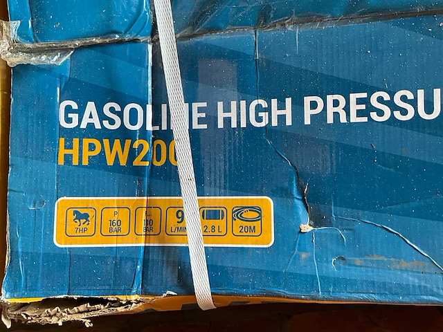 Gasoline swedic pressure wasser hpw200 - afbeelding 3 van  5