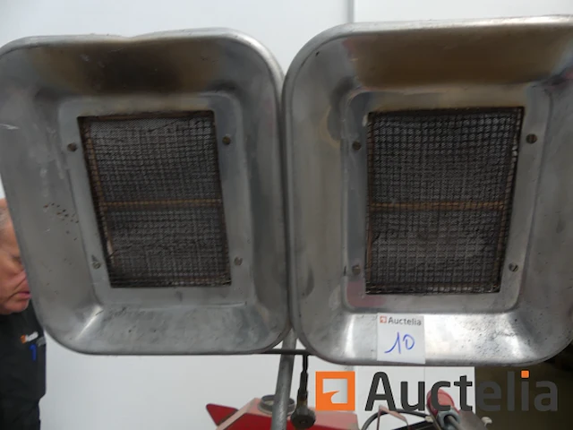 Gasradiant op trolley - afbeelding 4 van  4