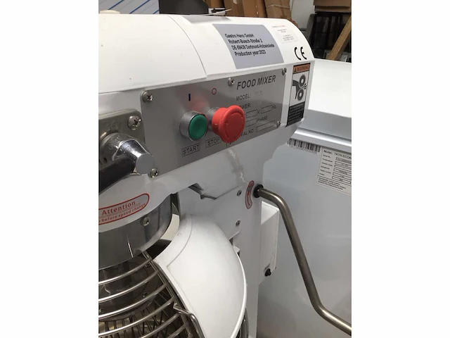 Gasteohero planeetmenger machine 30 l - afbeelding 8 van  9