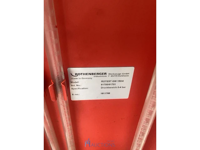 Gastestpomp rothenberger - afbeelding 3 van  4