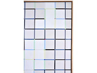 Gaston bogaerts - traces - olie op doek - 150x150 cm - afbeelding 2 van  14