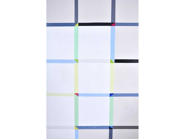 Gaston bogaerts - traces - olie op doek - 150x150 cm - afbeelding 3 van  14