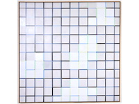 Gaston bogaerts - traces - olie op doek - 150x150 cm - afbeelding 1 van  14