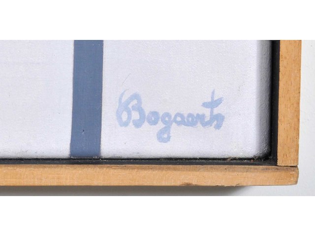 Gaston bogaerts - traces - olie op doek - 150x150 cm - afbeelding 8 van  14