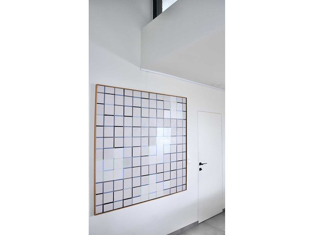 Gaston bogaerts - traces - olie op doek - 150x150 cm - afbeelding 9 van  14