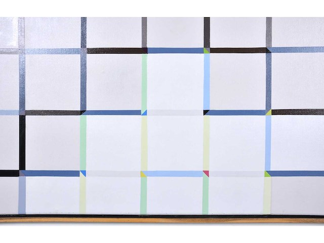 Gaston bogaerts - traces - olie op doek - 150x150 cm - afbeelding 11 van  14