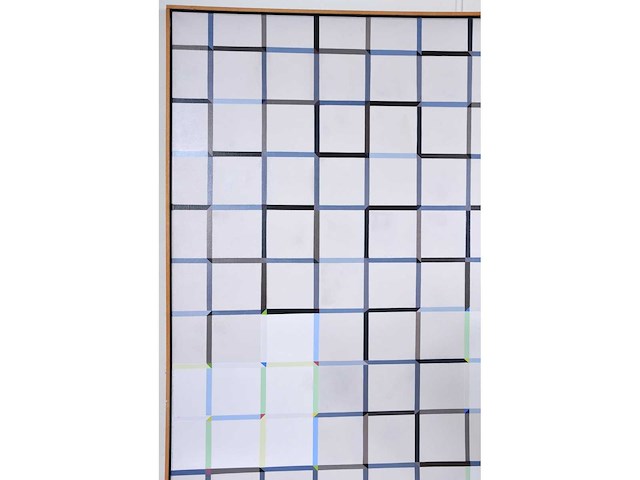 Gaston bogaerts - traces - olie op doek - 150x150 cm - afbeelding 14 van  14