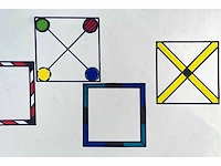 Gaston bogaerts (1921-2022) - lot van 4 - acryl op papier - afbeelding 14 van  22