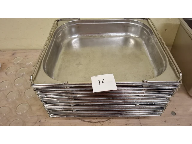 Gastro bakken inox - afbeelding 1 van  1