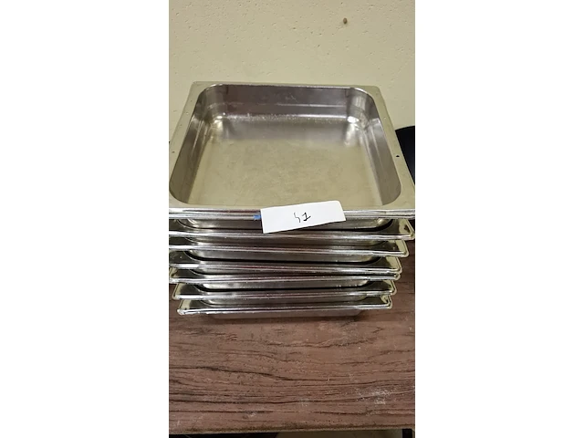 Gastro bakken inox - afbeelding 1 van  1