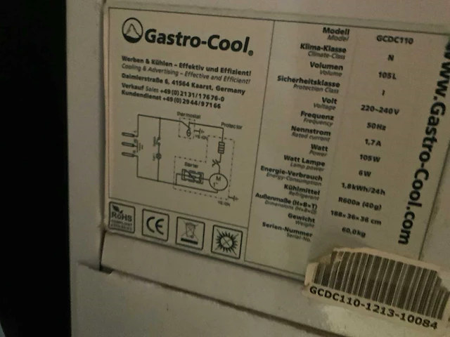 Gastro-cool glasdeurkoeling - afbeelding 3 van  3