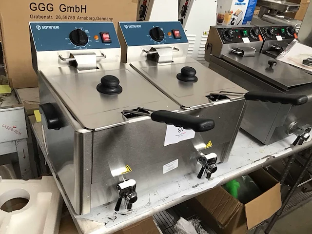 Gastro hero friteuse 2x 8 - afbeelding 3 van  6
