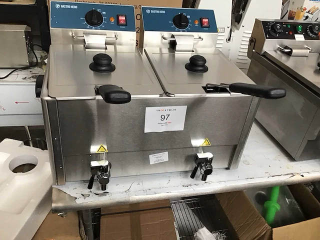 Gastro hero friteuse 2x 8 - afbeelding 4 van  6