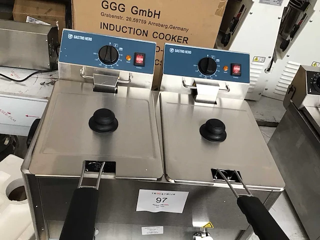 Gastro hero friteuse 2x 8 - afbeelding 5 van  6