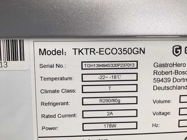 Gastro hero vriezer - afbeelding 6 van  8