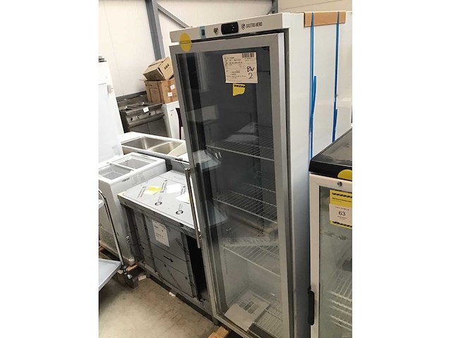 Gastrohero glas koelkast 1 deur - afbeelding 2 van  7