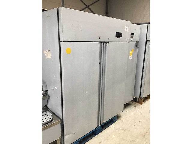 Gastrohero rvs vries koeling 2 deur - afbeelding 1 van  6