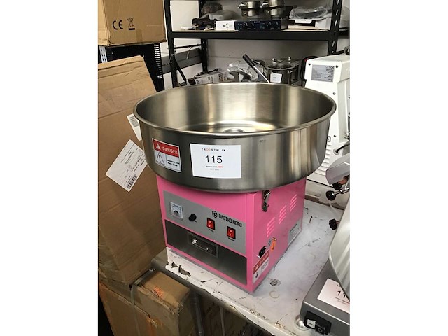 Gastrohero suikerspin machine - afbeelding 5 van  5