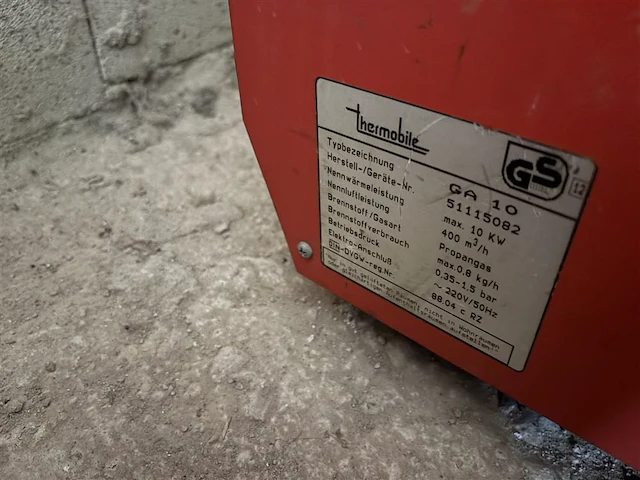 Gasverwarming - afbeelding 5 van  5