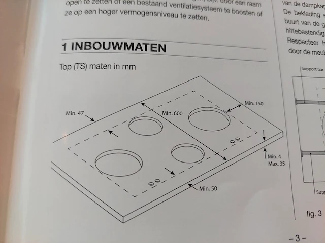 Gasvuur 4pits novy 560xxtop - afbeelding 8 van  17