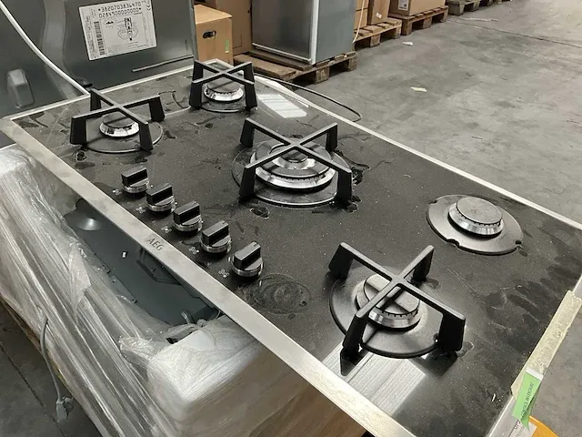 Gasvuur kookplaat aeg hg995soxb - afbeelding 3 van  4