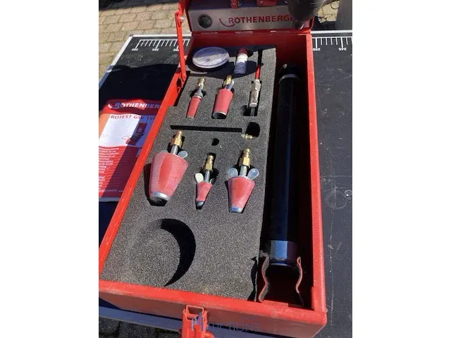 Gas/waterleidingtester rothenberger - afbeelding 3 van  4
