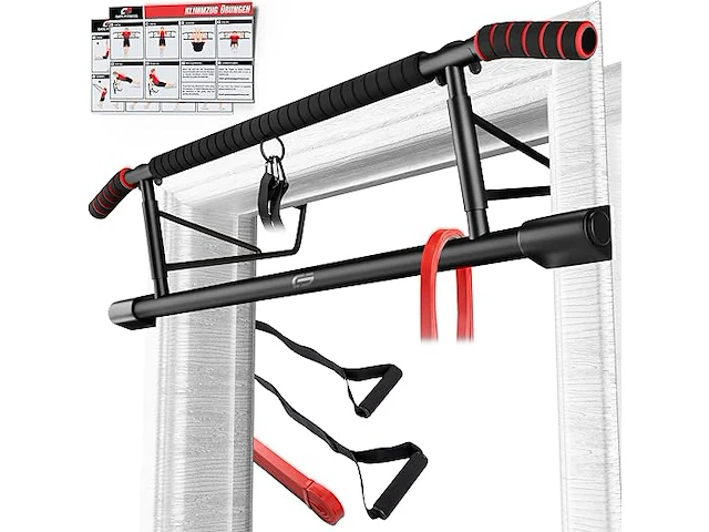 Gate fitness™ pull up bar/optrekstang - afbeelding 1 van  4