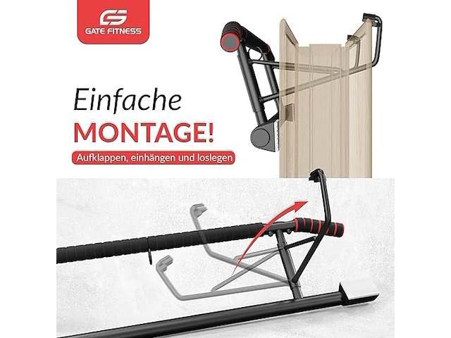 Gate fitness™ pull up bar/optrekstang - afbeelding 2 van  4