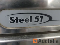 Geasfalteerde rvs vaatwasser + glazenspoelmachine - afbeelding 2 van  8