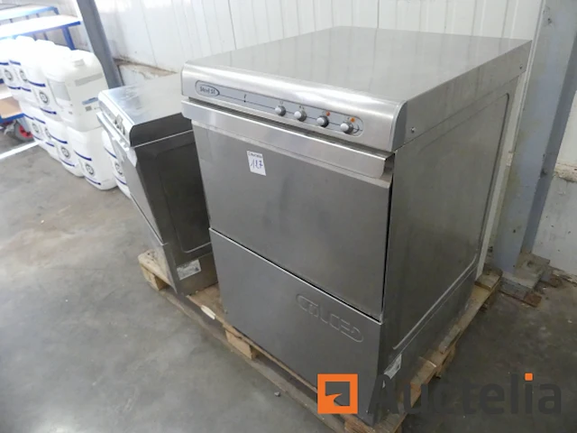 Geasfalteerde rvs vaatwasser + glazenspoelmachine - afbeelding 5 van  8