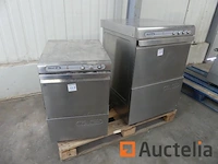 Geasfalteerde rvs vaatwasser + glazenspoelmachine - afbeelding 6 van  8