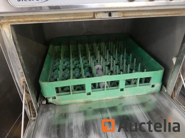 Geasfalteerde rvs vaatwasser + glazenspoelmachine - afbeelding 8 van  8