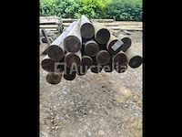 Geautoclaveerde sparrenstammen diameter 14