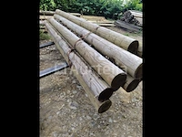 Geautoclaveerde sparrenstammen diameter 14 - afbeelding 3 van  4
