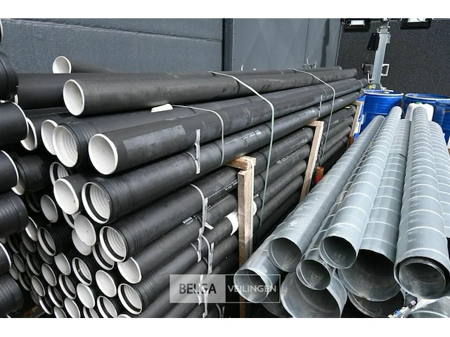 Geberit afvoerbuis zwart l 3m - dn90x2,10 - afbeelding 1 van  2